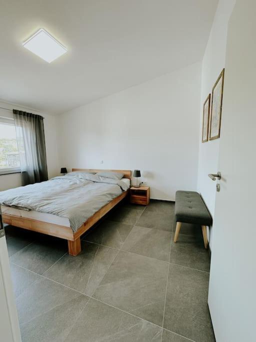 Apartment 100 Qm Im Weindorf - Balkon/Garage Aspisheim Exteriér fotografie